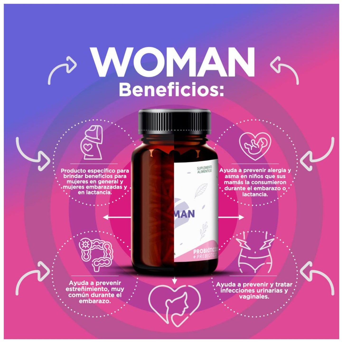 Bioflora Suplemento Alimenticio Woman