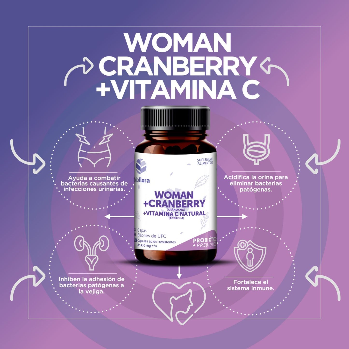 Bioflora Suplemento Alimenticio Woman